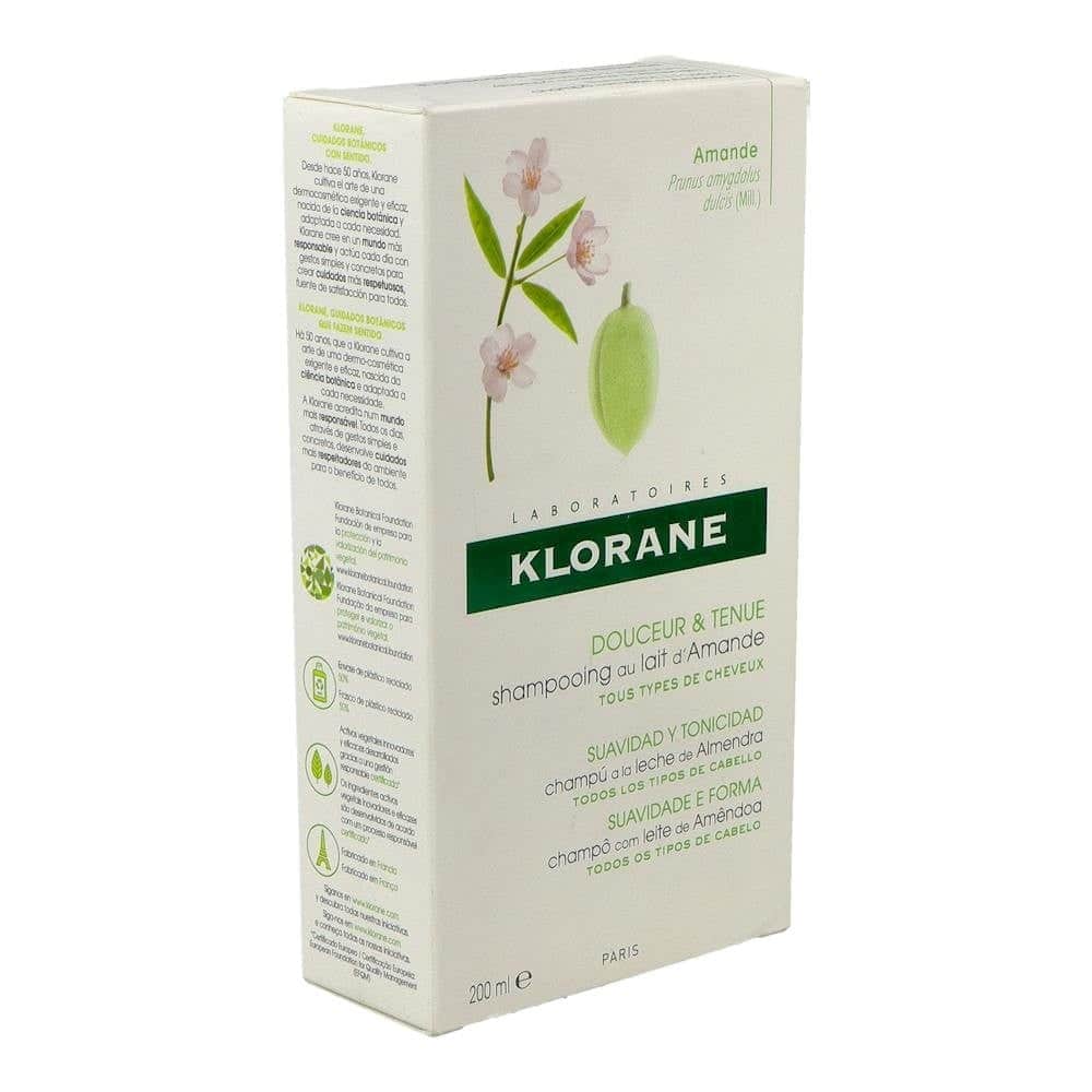 Klorane Champú a la Leche de Almendras 200ml