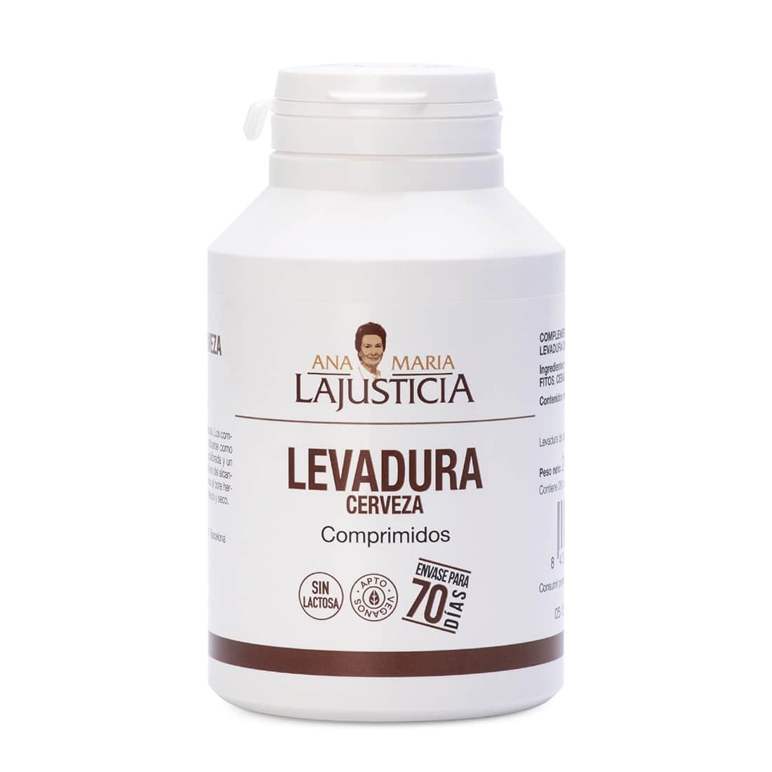 Ana María Lajusticia Levadura de cerveza 280 comprimidos