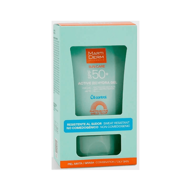 MartiDerm Hydra Gel SPF50+ Active - Fotoprotección Diaria